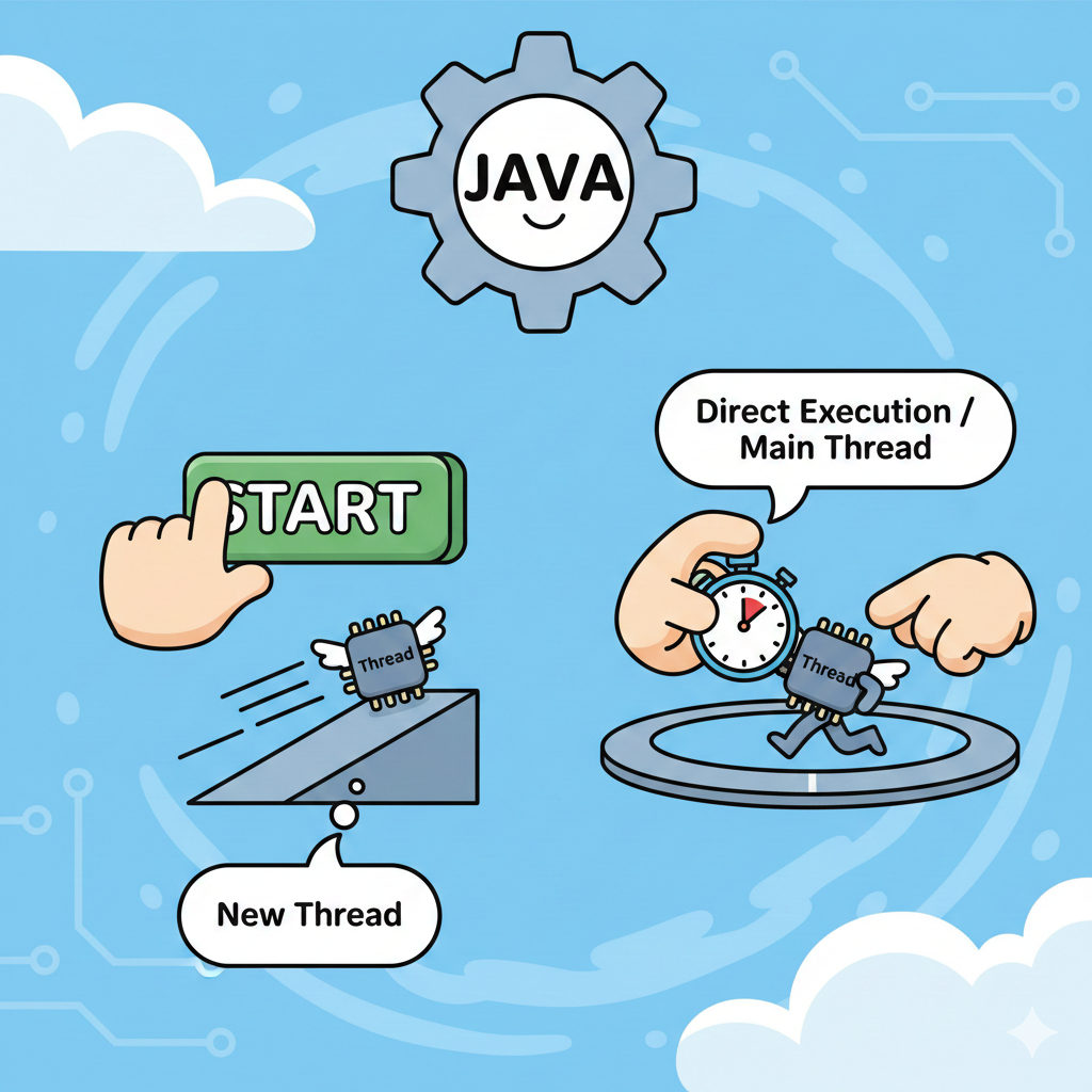 start()와 run() 메서드