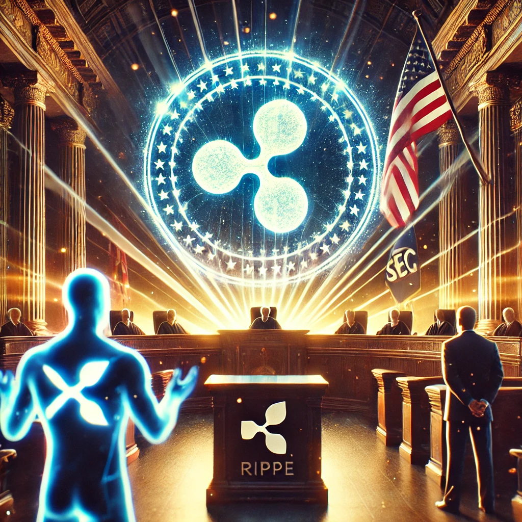 리플과 SEC와 관련된 이미지