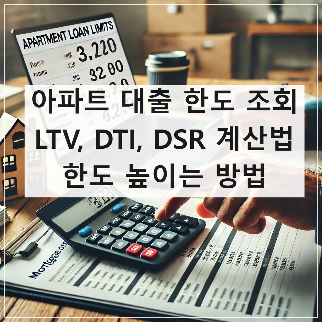 아파트 대출 한도