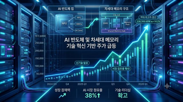 HBF 대장주와 AI 메모리 공급망 관련 종목 비교 이미지
