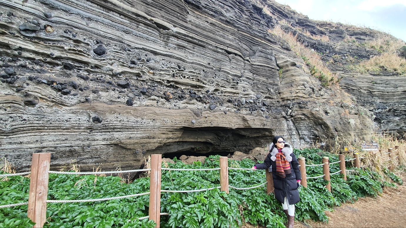 수월봉 지질트레일