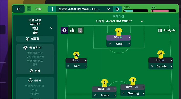 football-manager-2022-스쿼드-전술-짜기