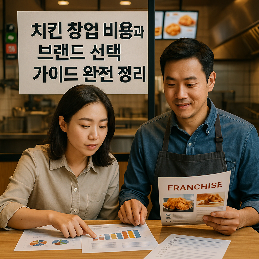 치킨 창업 비용과 브랜드 선택 가이드 완전 정리