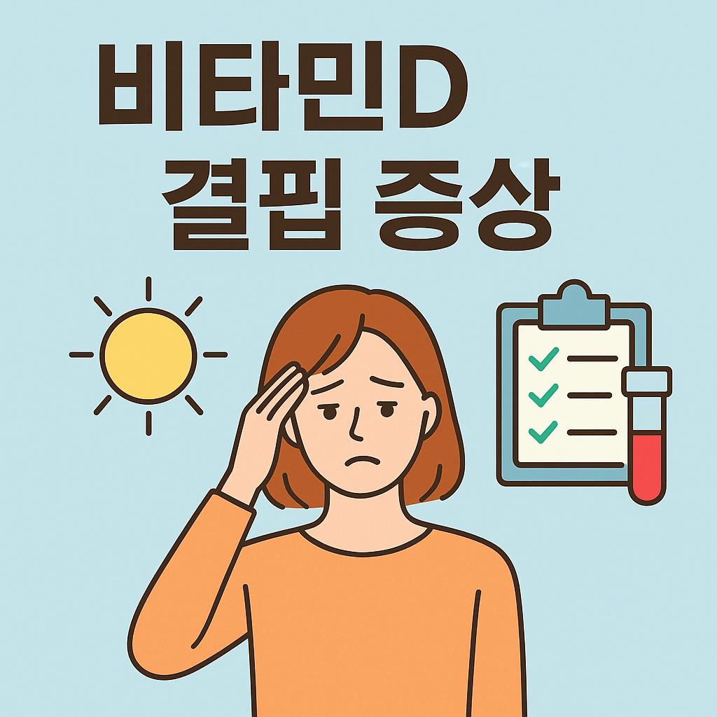 비타민D 결핍 증상