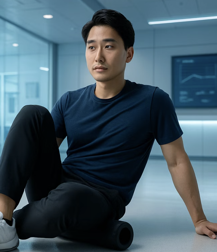 넓게 시작하기, 폼롤러를 이용한 전체적인 이완