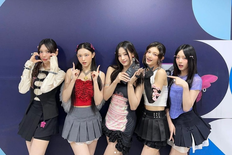 뉴진스인스타캡처