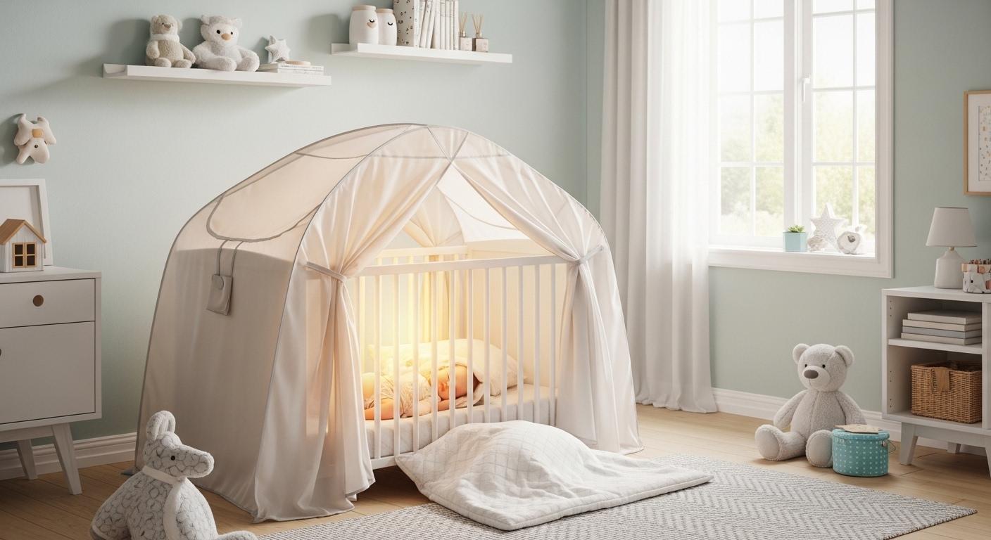 아기방 난방텐트