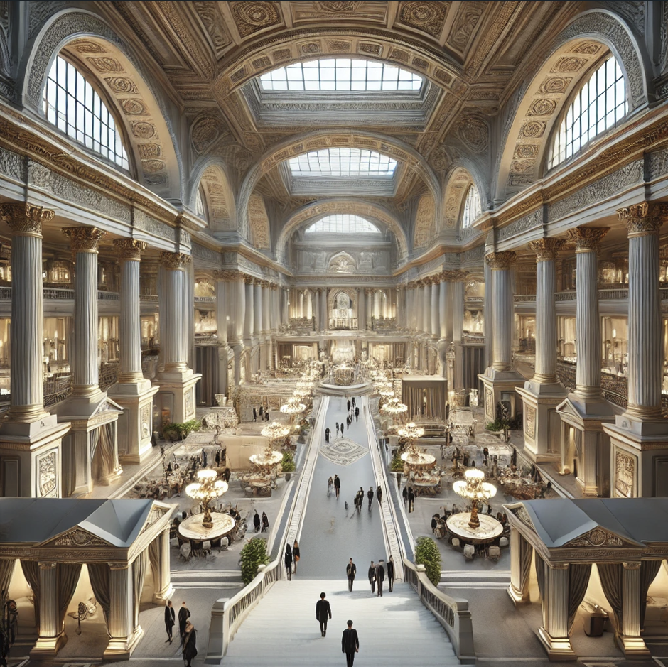 영국 수정궁 전시장