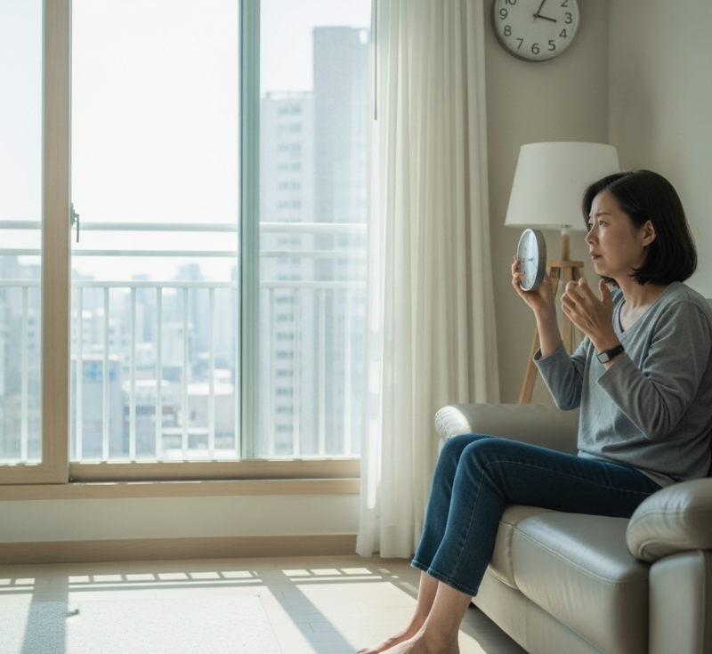 오전: 불안함과 싸우는 시간 (feat. 금단현상 😱)