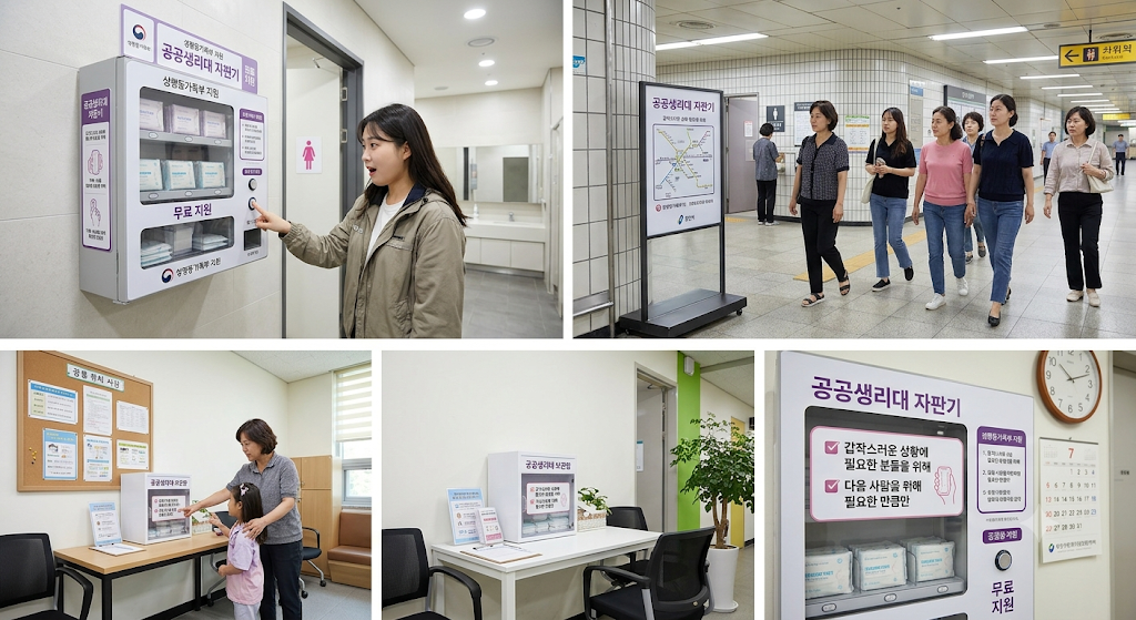 공공생리대 지원사업