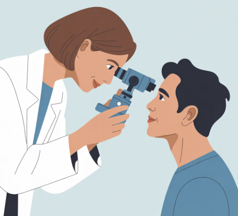 눈에 날파리 현상