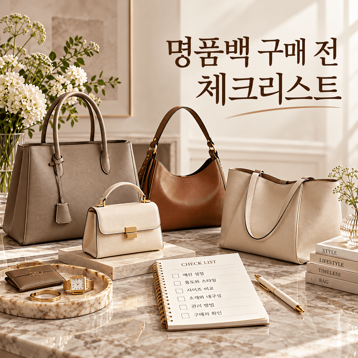 명품백 구매 전 체크리스트