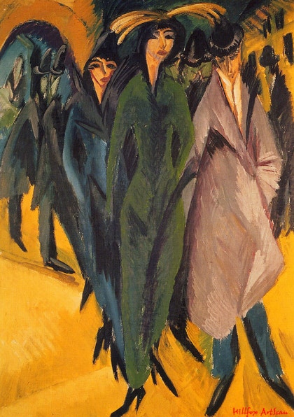 베를린의 거리장면