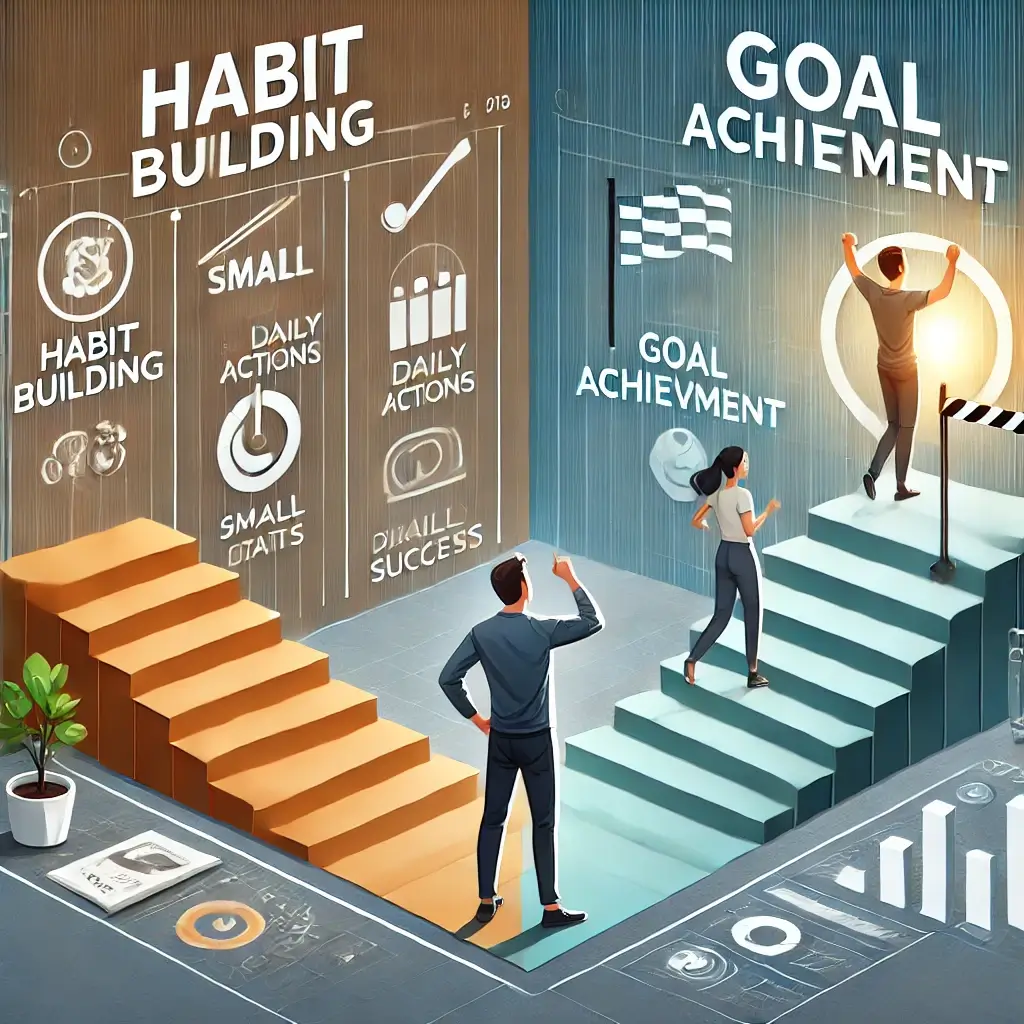 습관 쌓기 vs 목표 달성 – 장기적 성공을 위한 최적의 전략