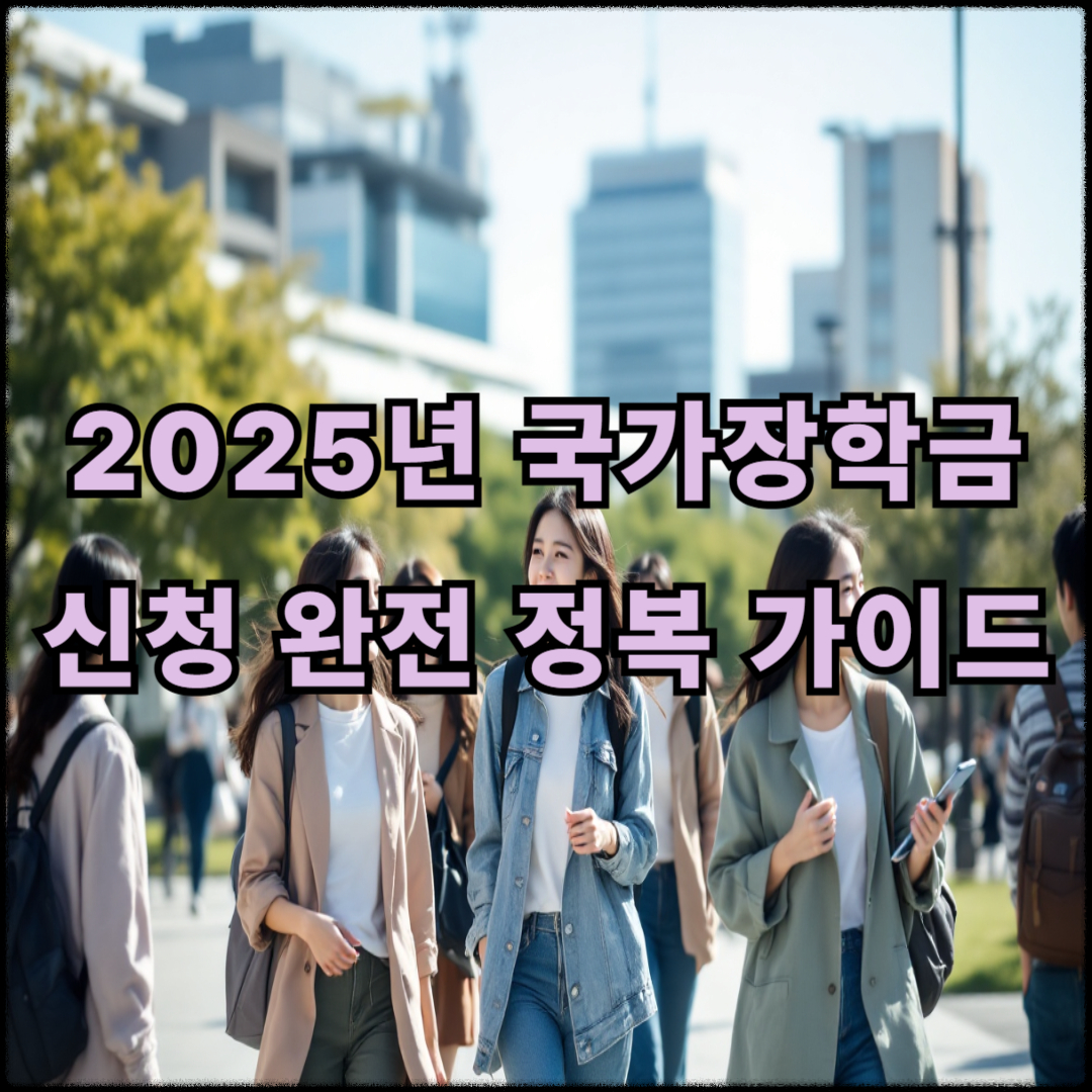 2025년 국가장학금 신청 완전 정복 가이드