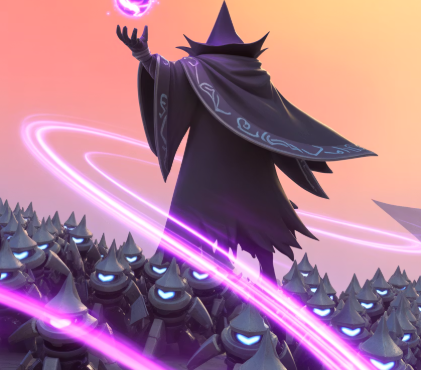 League of Legends Doom Bots mode featuring Veigar boss battle with enhanced AI bots and curse system mechanics