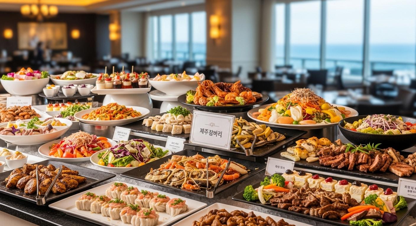 파르나스 호텔 제주 뷔페 도민할인