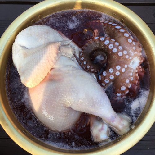 울릉도 닭백숙