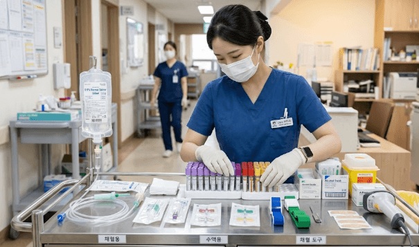 종합병원 내과 간호사가 알려주는 채혈 및 정맥주사 성공률 높이는 가이드 메인 이미지