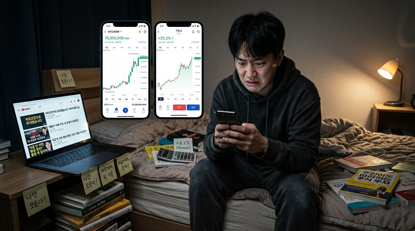 2021년 FOMO 비트코인 테슬라 광풍