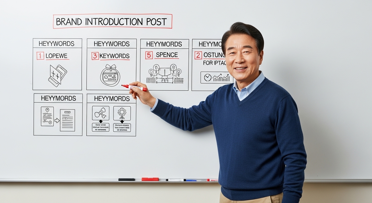 브랜드 구조 작성