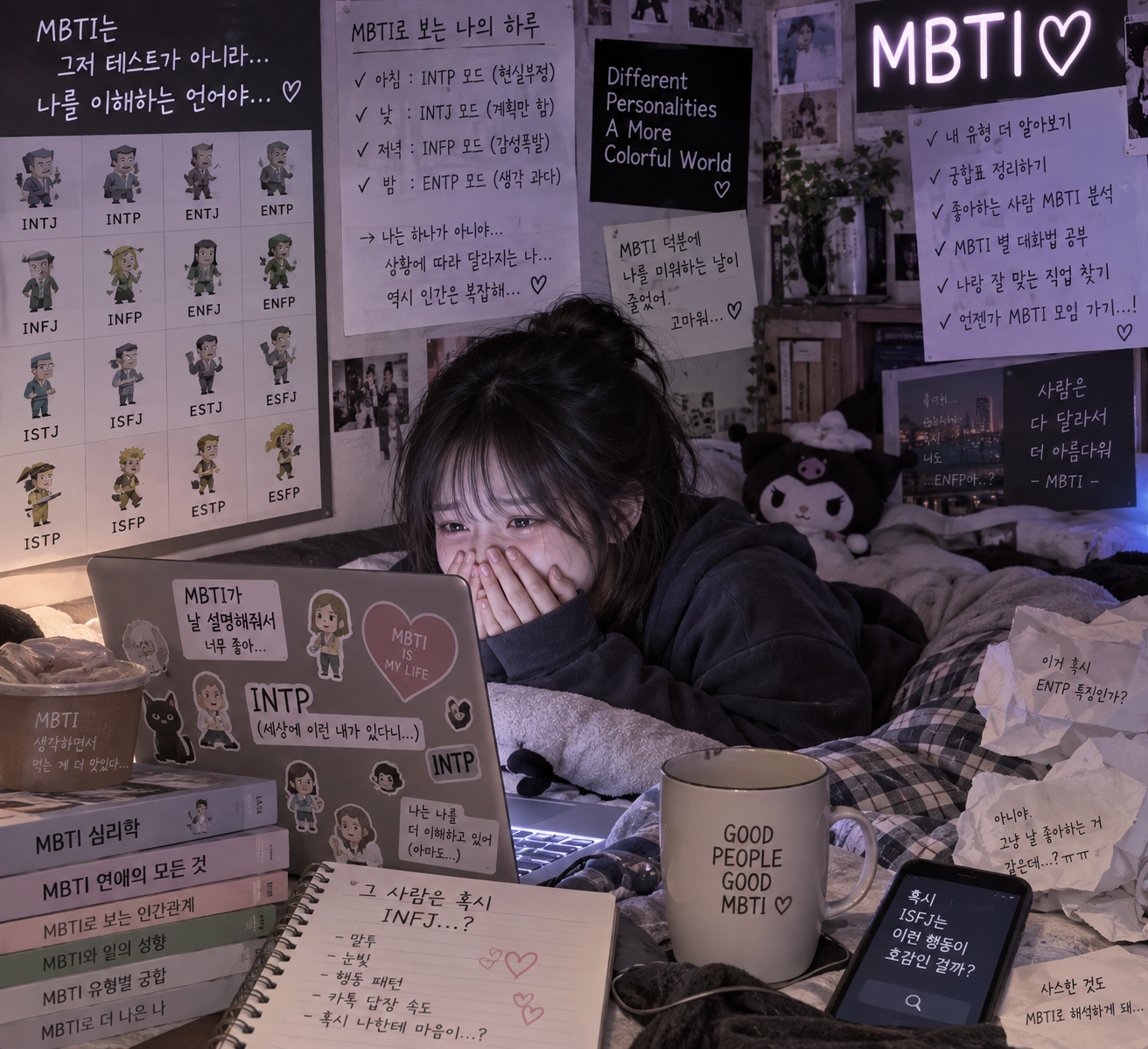 MBTI 과몰입 (자기충족적 예언, 바넘 효과, 감정 과잉)