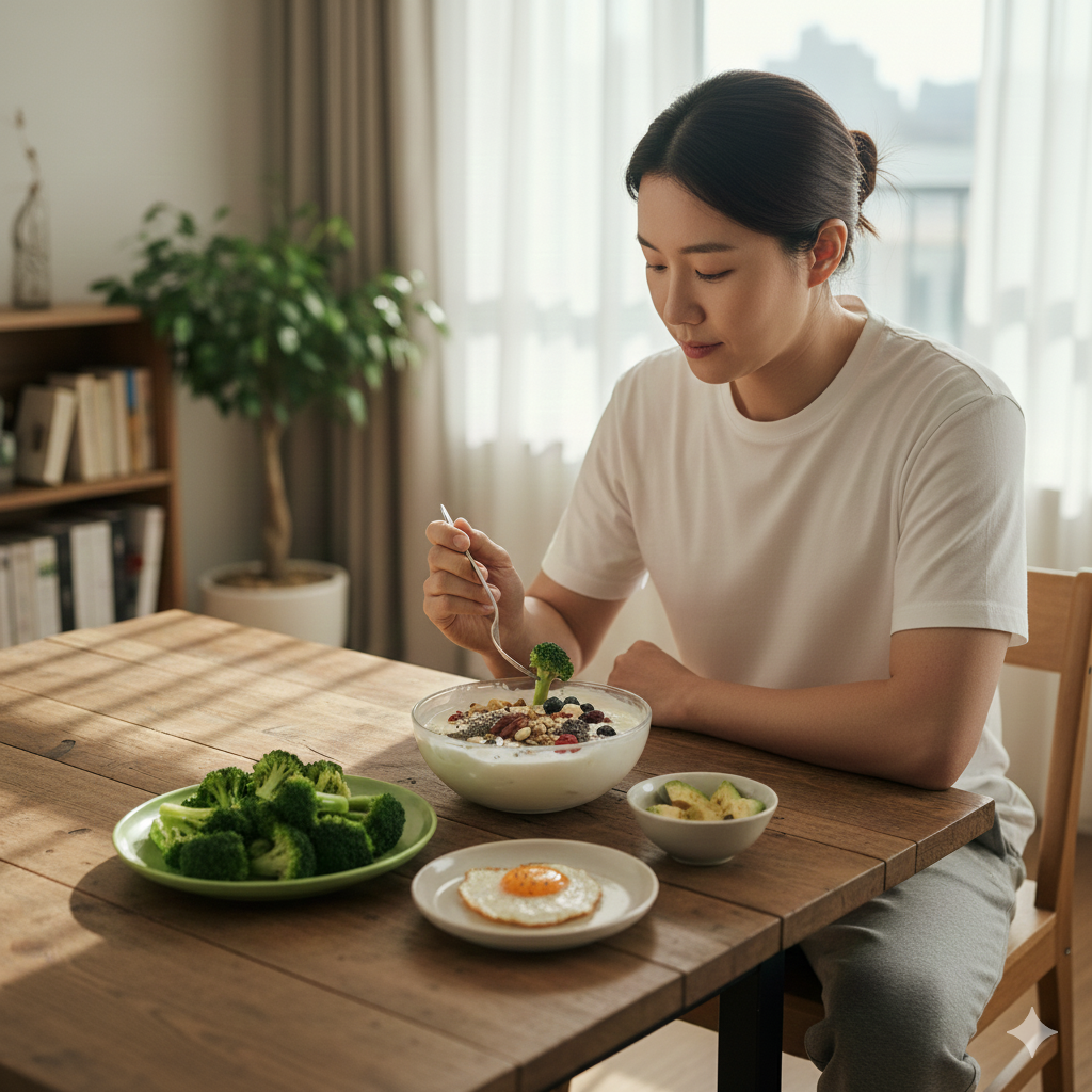 당뇨 직장인의 주말 식단
