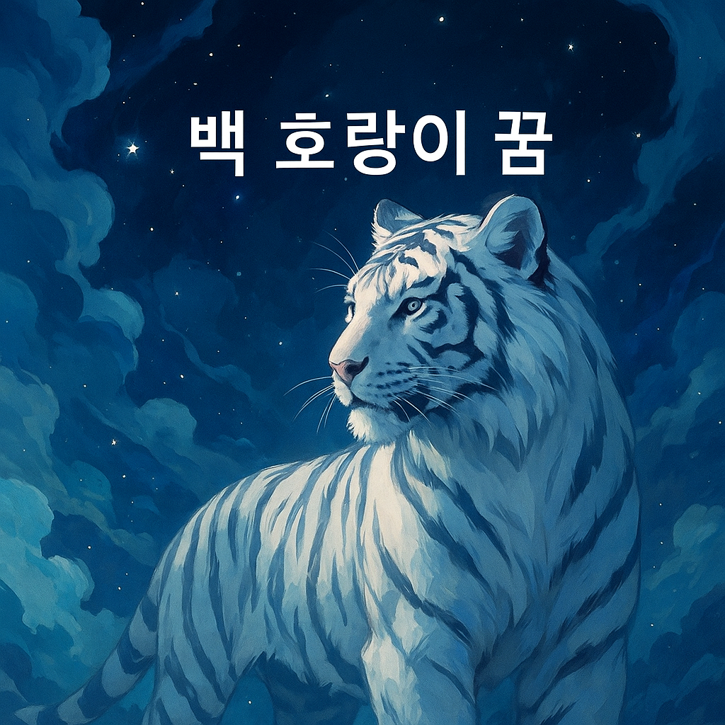 백 호랑이 꿈 해몽