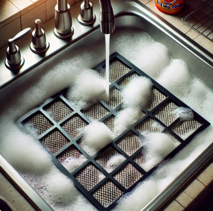 주방 후드 기름때 제거방법