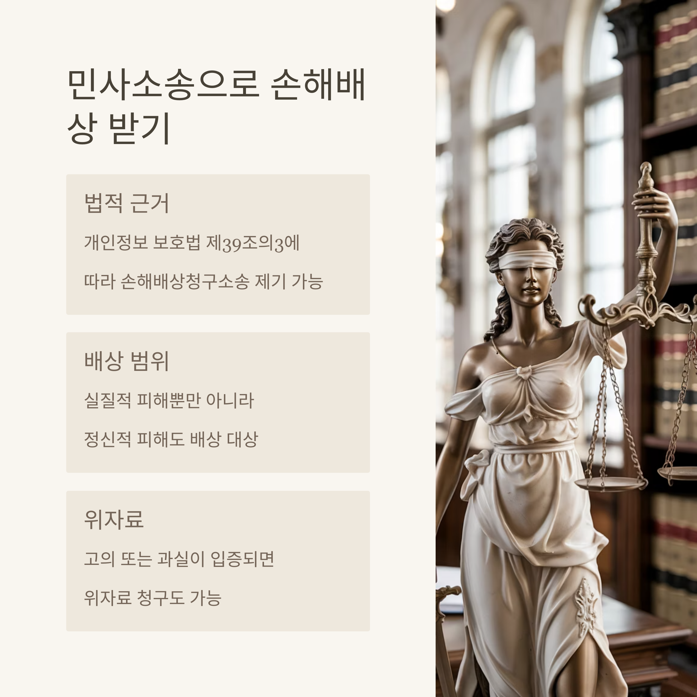 개인 정보 침해 피해 보상 절차