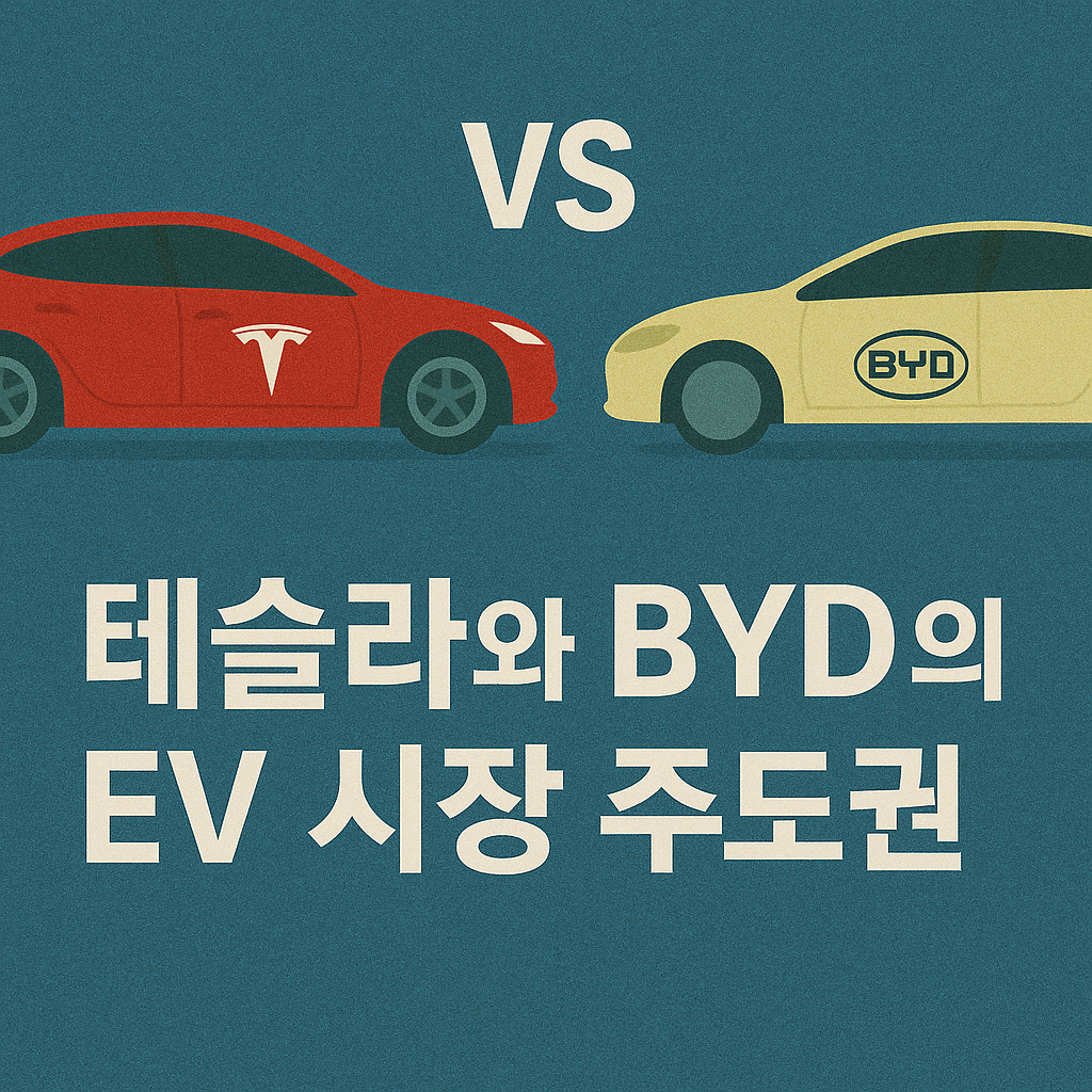 테슬라와 BYD의 EV 시장 주도권