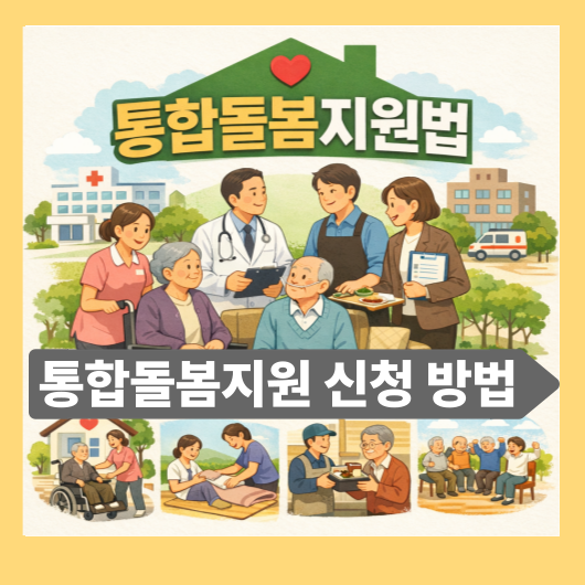통합돌봄지원 신청 방법