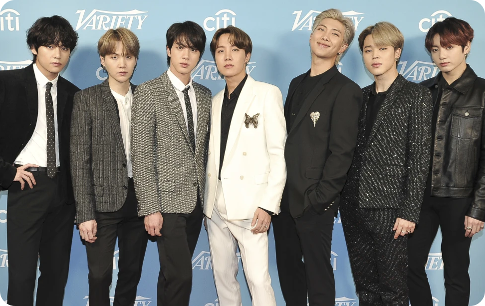 BTS 단체 모습
