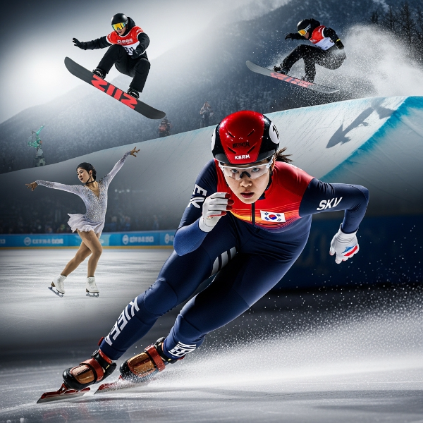 동계올림픽 금빛질주