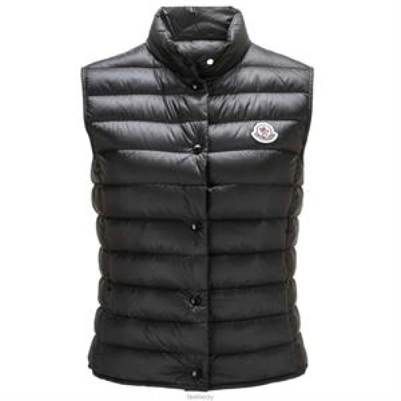 몽클레르 리안 로고 패치 패딩조끼 53048 999 1A102 00