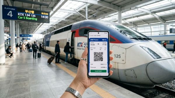 고속버스 기차표 예매와 모바일 발권