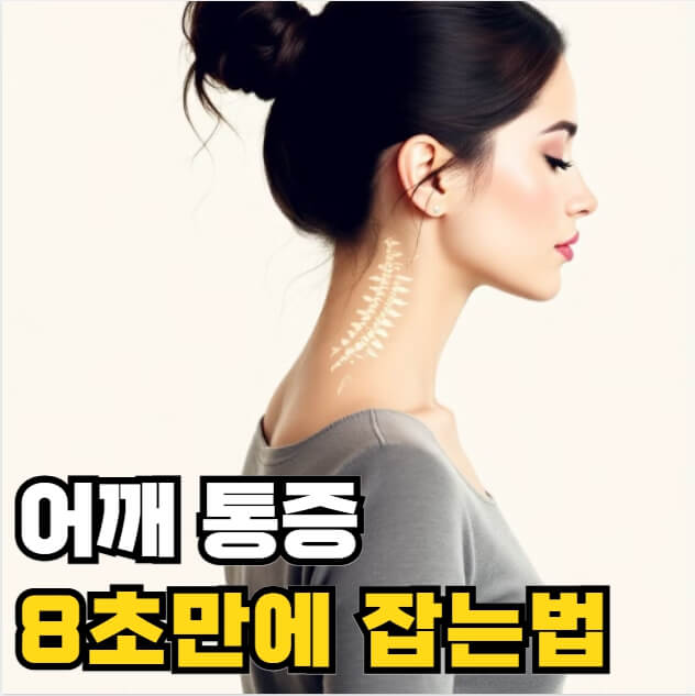 어깨 통증 8초만에 잡는법