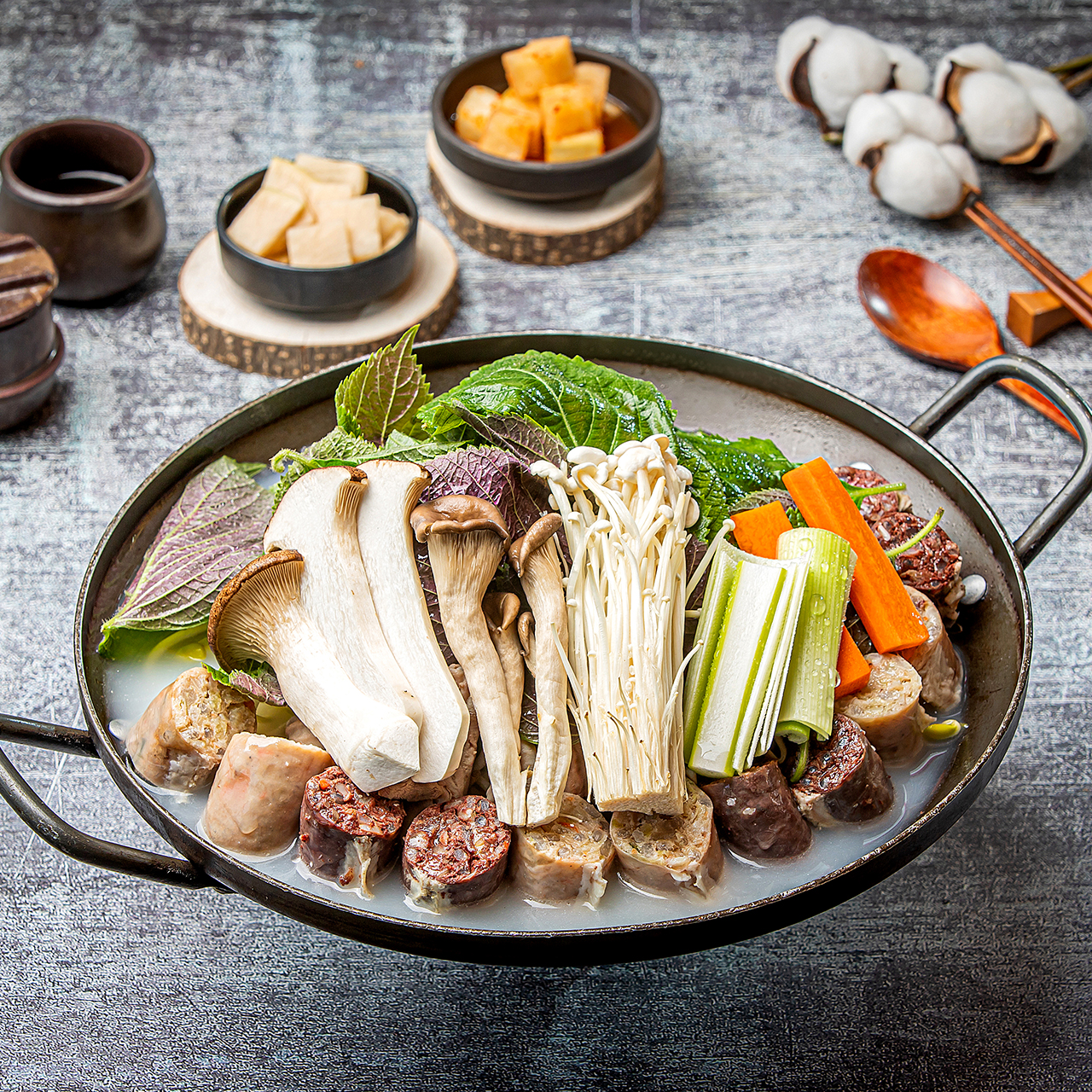 대전 도안동 시골참순대