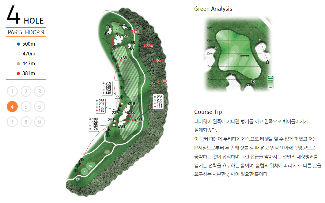 정산 컨트리클럽 해우코스 4