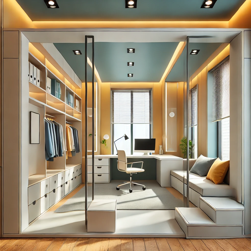 작은 사무실을 넓어 보이게 만드는 인테리어 전략