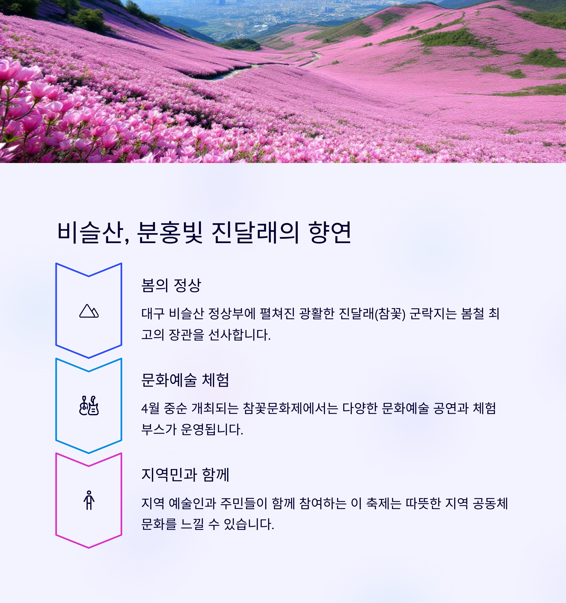 2025년 4월 가족과 함께 즐길 수 있는 주요 축제