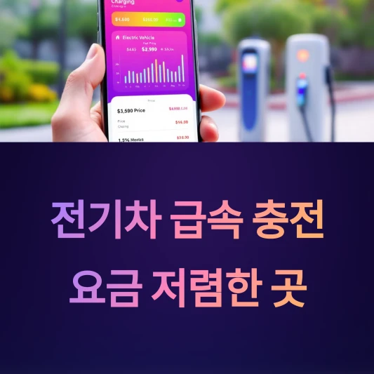 근처-전기차-급속충전소-찾기-가격-비용-요금-싼-저렴한곳