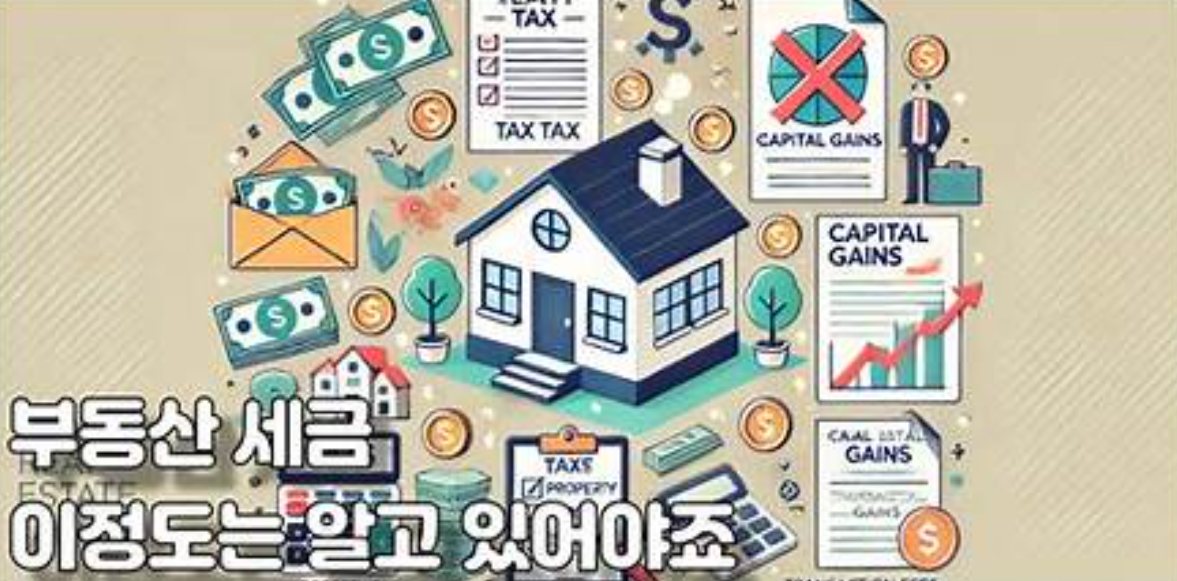 부동산 세금 쉽게 정리