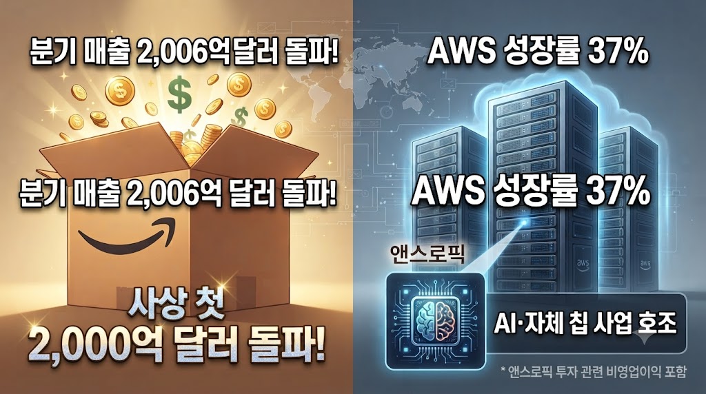 설명: 삼성전자의 실적 발표를 시각화한 일러스트입니다. 거대한 삼성전자 사옥 전경 위로 '2분기 영업이익 89.4조 원'이라는 숫자가 금빛으로 빛나며, 이는 전년 대비 +1,810% 성장임을 강조하는 거대한 초록색 화살표가 함께 그려져 있습니다. 그러나 그 아래 삼성전자 주가는 힘없이 횡보하는 모습으로, 호실적이 이미 선반영되어 있고 전날 SK하이닉스 충격의 학습 효과로 인해 시장 반응이 미지근했음을 표현했습니다. (기업분석 일러스트)
