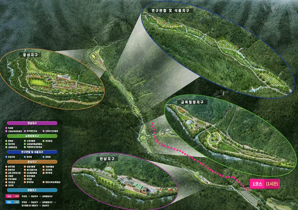 울산수목원-1시간-코스