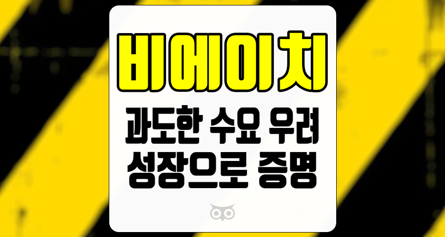 비에이치, 과도한 수요 우려 속에서도 지속 가능한 성장 가능성