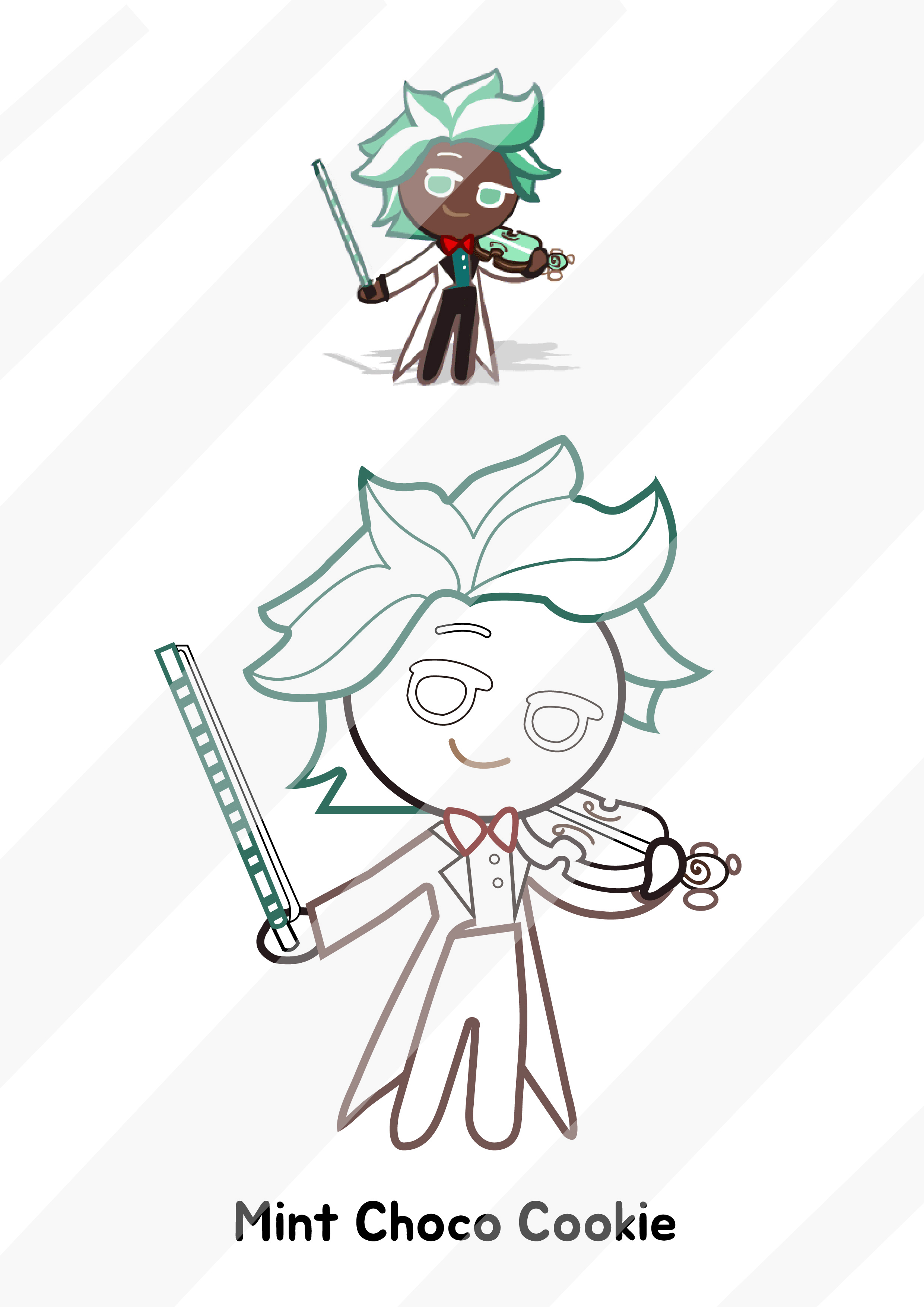 쿠키런색칠공부도안11