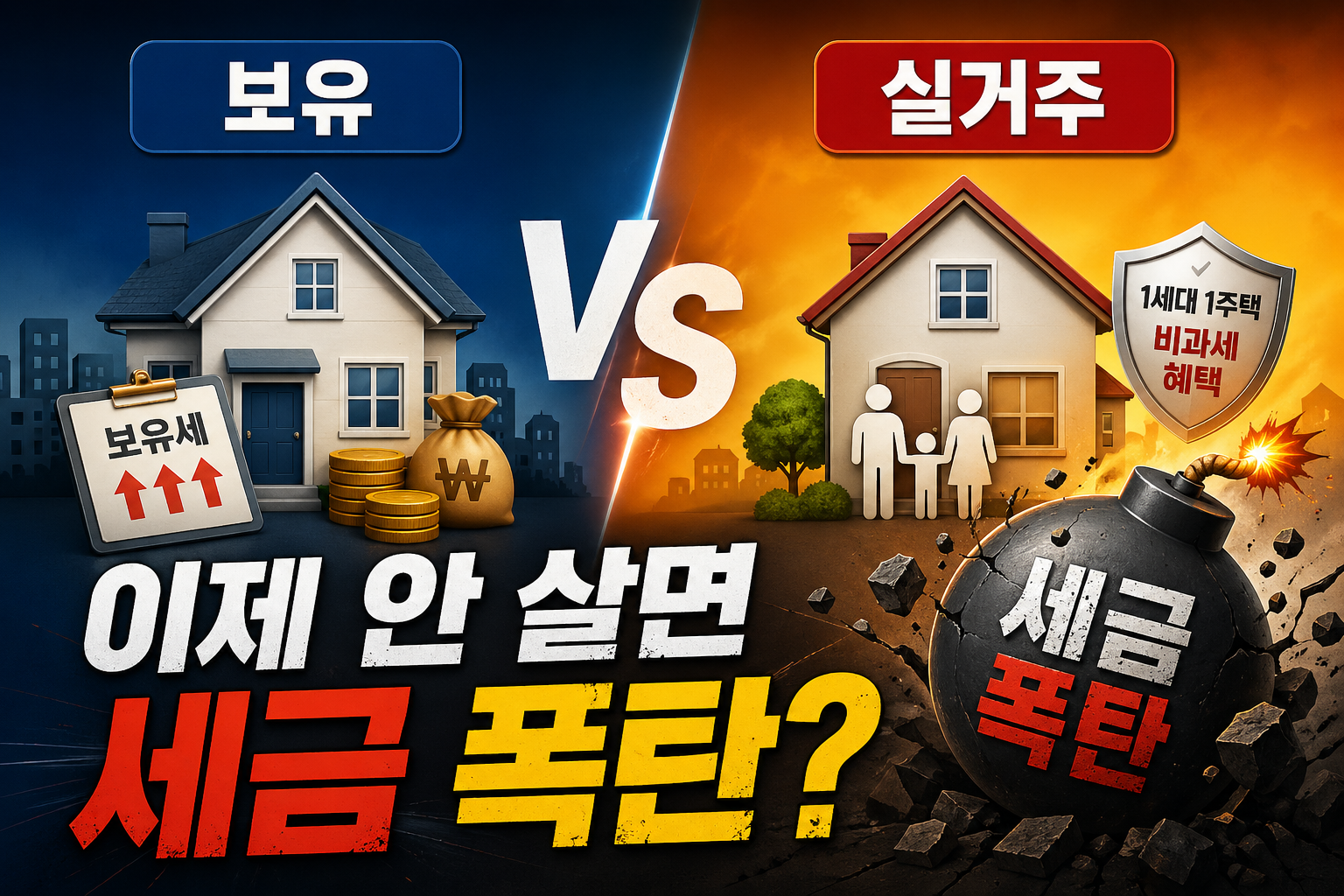 실거주 비과세 혜택관련 이미지