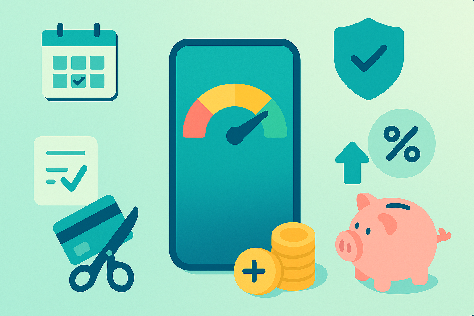 신용점수 30일 플랜: 실제 가점 요소 7가지와 빠른 개선 루틴