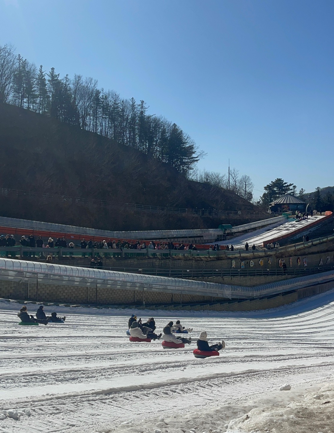 양주눈꽃축제 눈썰매장 눈꽃설매장
